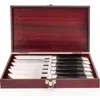Berghoff Gemini 6-piece Stainless Steel Steak Knife Set In Silver