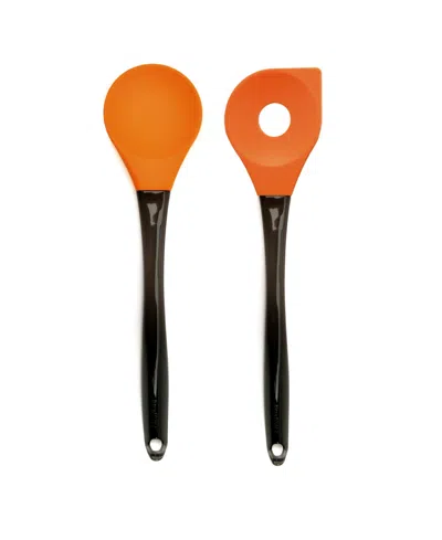 Berghoff Geminis 2-pc. Silicone Salad Set In Orange