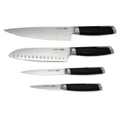 Berghoff Graphite 4pc Stainless Steel Cutlery Set In Black
