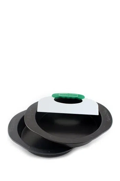 Berghoff Gray Perfect Slice Round Cake Pan In Black