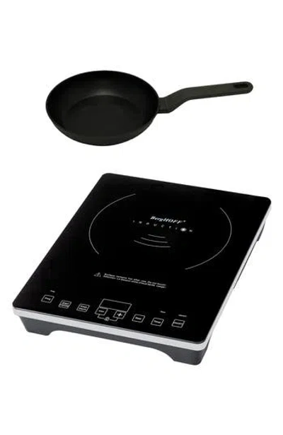 Berghoff Induction Stovetop & Leo Frying Pan Set In Black