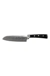 Berghoff International Antigua 7" Santoku Knife In Black/silver