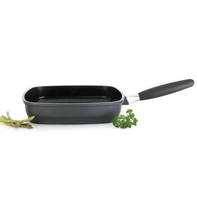 Berghoff International Scala 11 In. Non Stick Cast Iron Square Grill Pan In Black