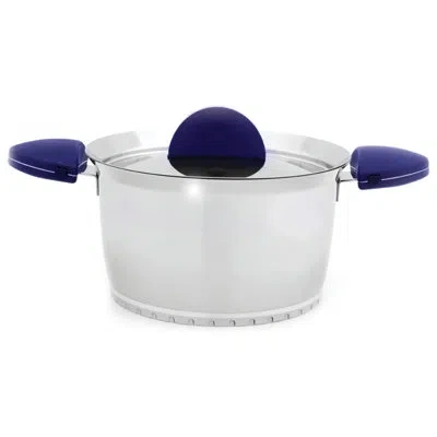 Berghoff International Stacca 8-qt. Stock Pot With Lid In Blue
