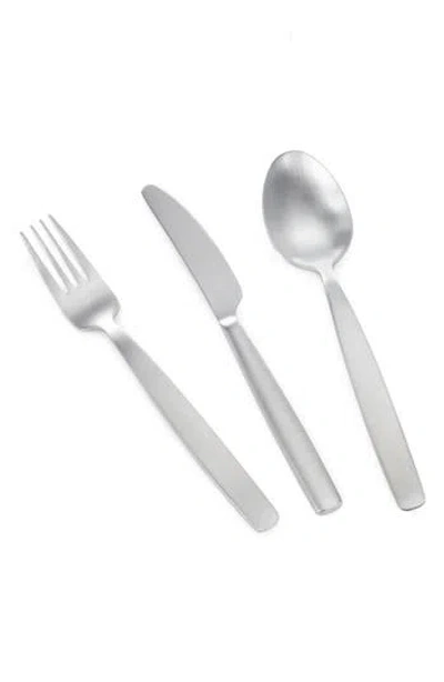Berghoff Kids' Leo Legacy 3-piece Flatware Set In Silver
