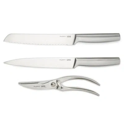 Berghoff Legacy 3pc Stainless Steel Cutlery Set In Silver