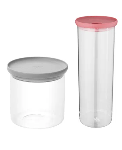 Berghoff Leo 2 Piece Glass Container Set In Open Misce