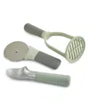 Berghoff Leo 3-piece Kitchen Tool Set In Green