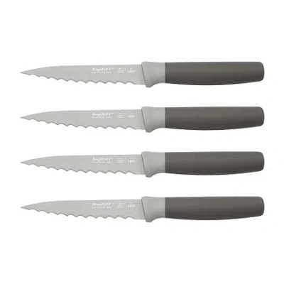 Berghoff Leo 4-pc. Steak Knife Set In Gray