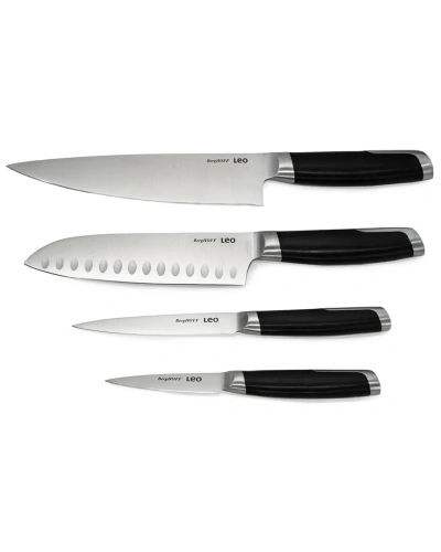 Berghoff Leo 4pc Specialty Knife Set In Black