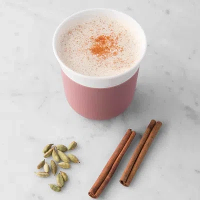 Berghoff Leo 8.45oz Porcelain Travel Mug, Red In Pink