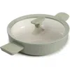 Berghoff Leo Balance 10.25-inch Covered Saute Pan In Sage