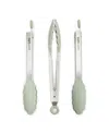 Berghoff Leo Balance 3-pc. Serving Tongs Set In Sage