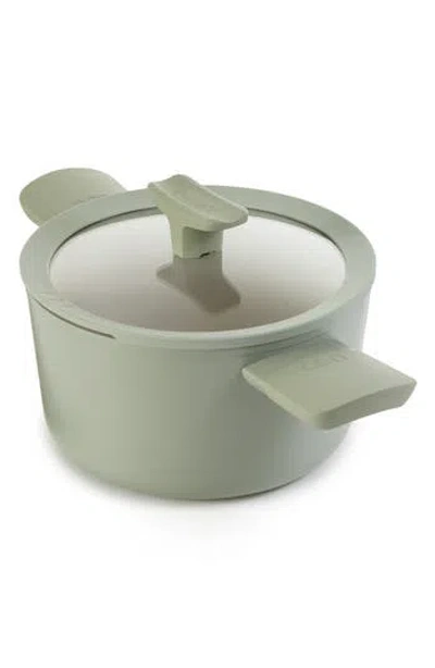 Berghoff Leo Balance 3.3-quart Covered Stock Pot In Sage