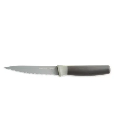 Berghoff Leo Balance 4.5" Serrated Utility Knife In Gray