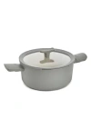 Berghoff Leo Balance 4.6-quart Stock Pot In Moon Mist