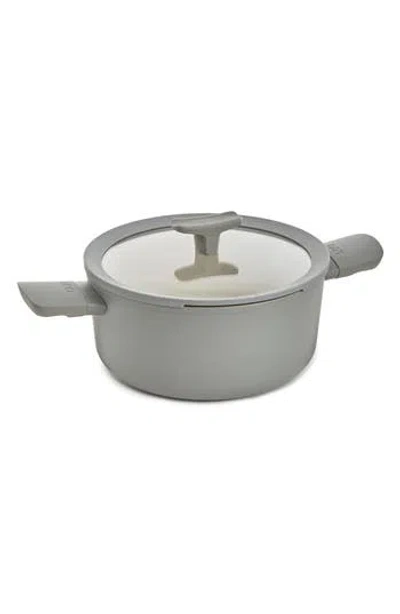 Berghoff Leo Balance 4.6-quart Stock Pot In Moon Mist