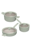Berghoff Leo Balance 6-piece Cookware Set In Sage