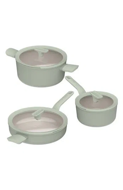 Berghoff Leo Balance 6-piece Cookware Set In Green