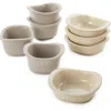 Berghoff Leo Balance 8-piece Moonmist Ramekin Set In Beige