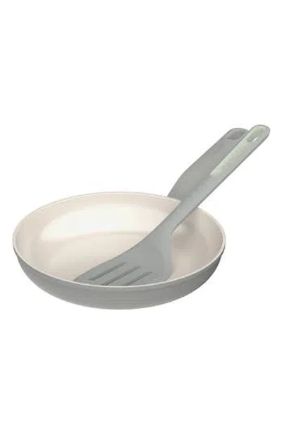 Berghoff Leo Balance 9.5-inch Nonstick Fry Pan & Spatula Set In Moon Mist