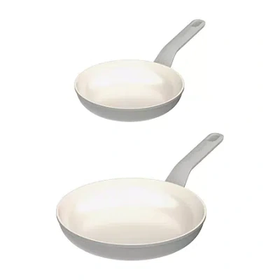 Berghoff Leo Balance Aluminum Non-stick 2-pc. Fry Pan Set In Gray
