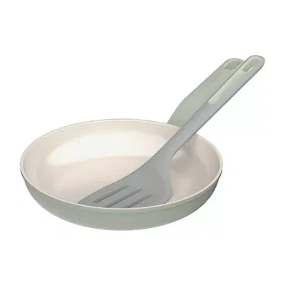 Berghoff Leo Balance Ceramic Non-stick 2-pc. Cookware Set In Green