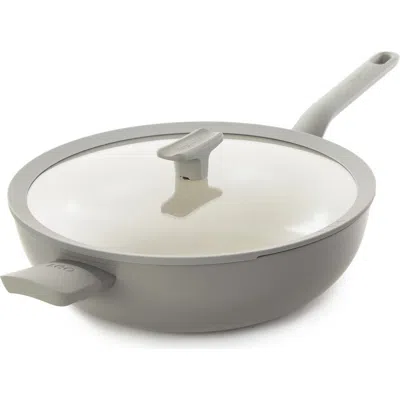 Berghoff Leo Balance Nonstick Wok & Lid Set In Gray