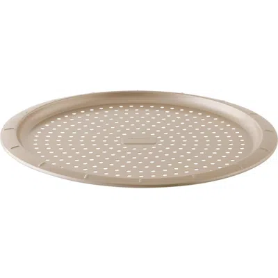 Berghoff Leo Balance Perforated Pizza Pan In Golden