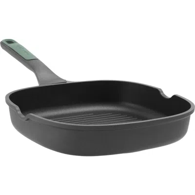 Berghoff Leo Forest Nonstick 10.25-inch Square Grill Pan In Black
