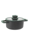 Berghoff Leo Forest Nonstick 2.9-quart Covered Stockpot In Gray