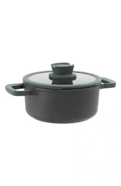 Berghoff Leo Forest Nonstick 2.9-quart Covered Stockpot In Gray