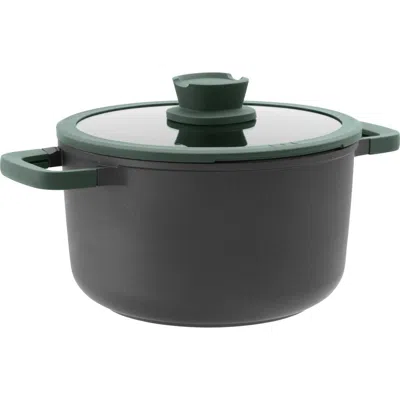 Berghoff Leo Forest Nonstick 5.9-quart Covered Stockpot In Gray