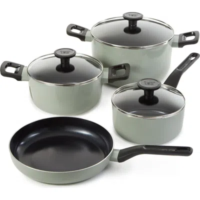 Berghoff Leo Glint 7-piece Cookware Set In Green