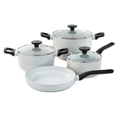 Berghoff Leo Glints 7pc Ceramic Nonstick Cookware Set, Spirit In Cream