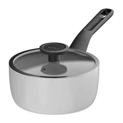 Berghoff Leo Glints Non-stick 7" Sauce Pan With Lid In Silver