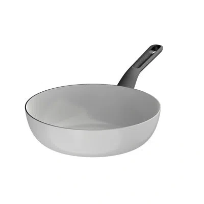 Berghoff Leo Glints Nonstick Recycled Aluminum Wok Pan 11", 4qt. In Cream