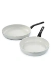 Berghoff Leo Glints Set Of 2 Fry Pans In Spirit