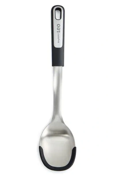 Berghoff Leo Graphite 13.5-inch Serving Spoon In Silver