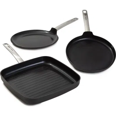 Berghoff Leo Graphite 3-piece Cookware Set In Black