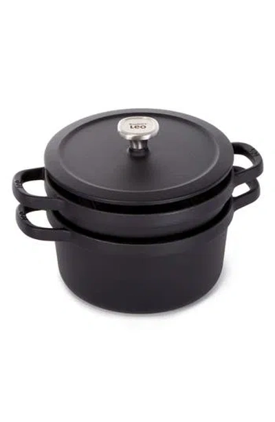 Berghoff Leo Graphite 3-piece Cookware Set In Black