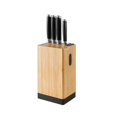 Berghoff Leo Graphite 5pc Cutlery Block Set In Black