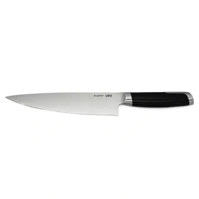 Berghoff Leo Graphite Forged Stainless Steel Chef Knife, 8" In Black;silver
