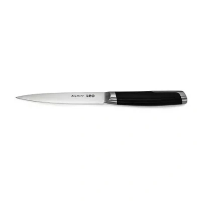 Berghoff Leo Graphite Stainless Steel 4.75" Utility Knife In Black