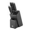 Berghoff Leo Graphite Stainless Steel 6-pc. Knife Block Set In Black