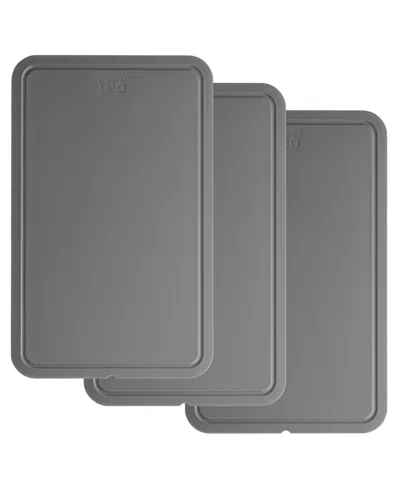 Berghoff Leo Legacy 3-piece Cutting Board Set In Gray