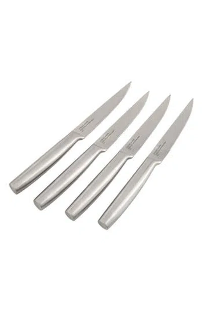 Berghoff Leo Legacy 4-piece Steak Knife Set In Silver