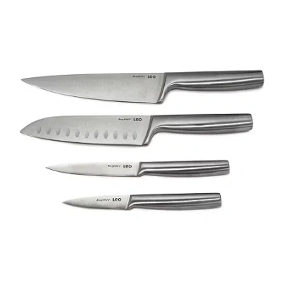Berghoff Leo Legacy Stainless Steel 4-pc. Knife Set In Silver