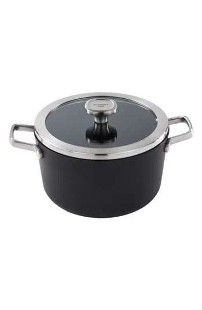 Berghoff Leo Nonstick Ceramic Stockpot In Black