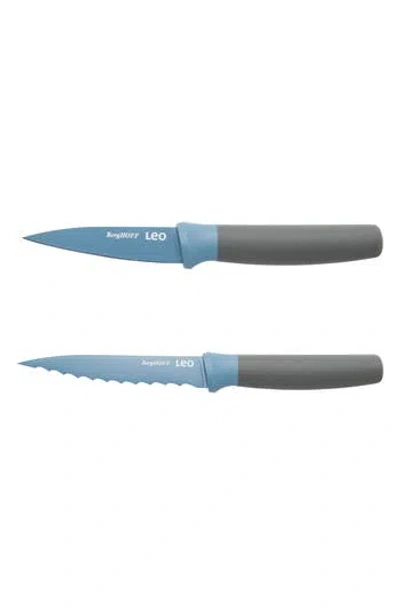 Berghoff Leo Paring And Utility Knife Set In Blue